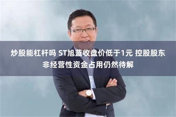 炒股能杠杆吗 ST旭蓝收盘价低于1元 控股股东非经营性资金占用仍然待解